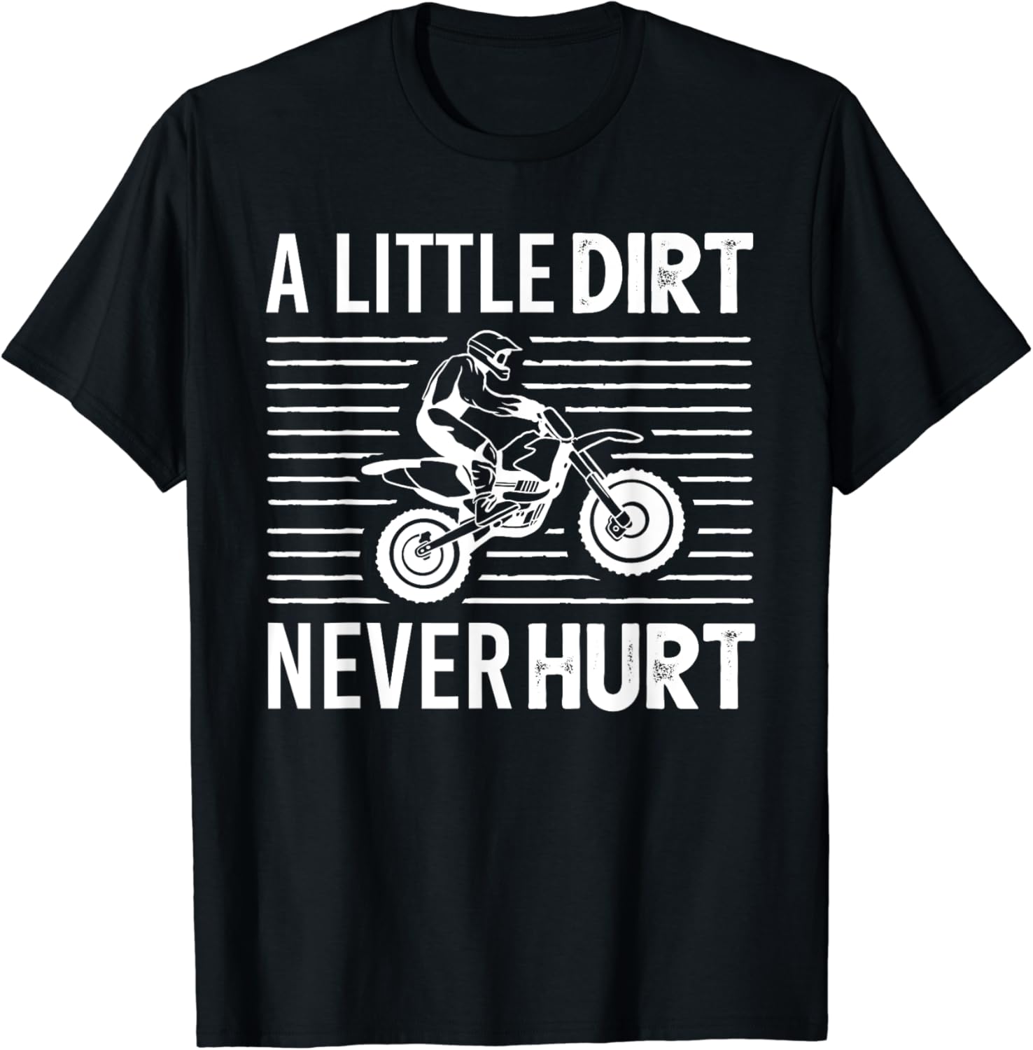 Funny Dirt Bike Design For Kids Boys Girls Motorbike Racing T-Shirt