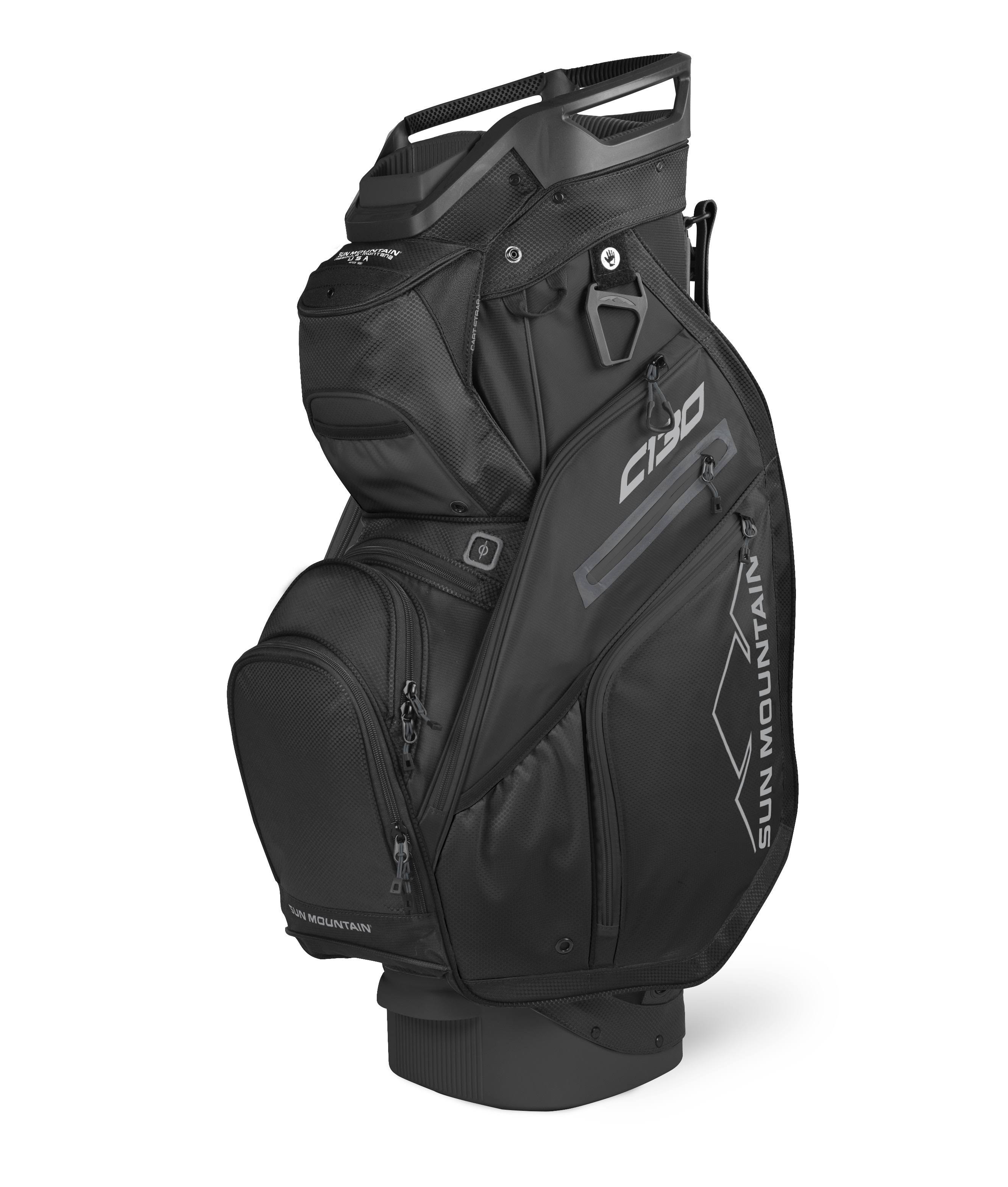 Sun Mountain C-130 Cart Bag - Black