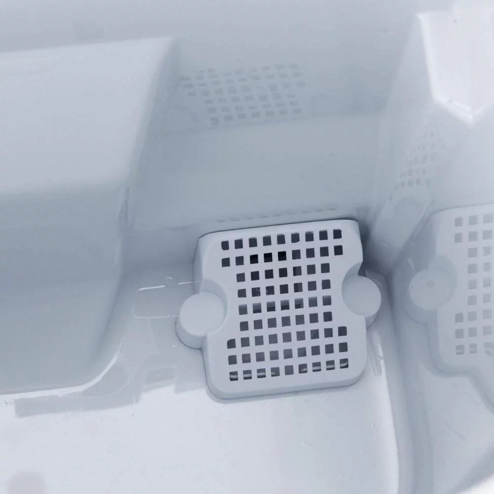 Deco Chef Blue Compact Electric Top Load Ice Maker with The Smoothies Bible Recipe Book