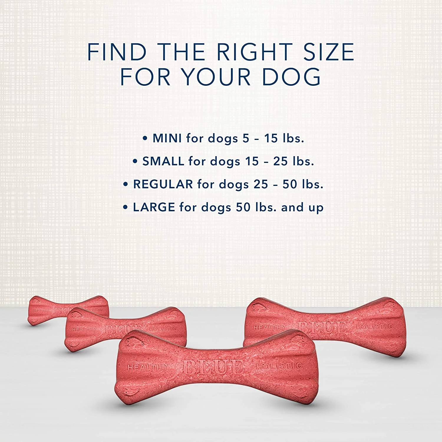 Blue Buffalo Dental Bones Regular Natural Dental Chew Dog Treats, (25-50 lbs) 36-oz Bag Jumbo Pack