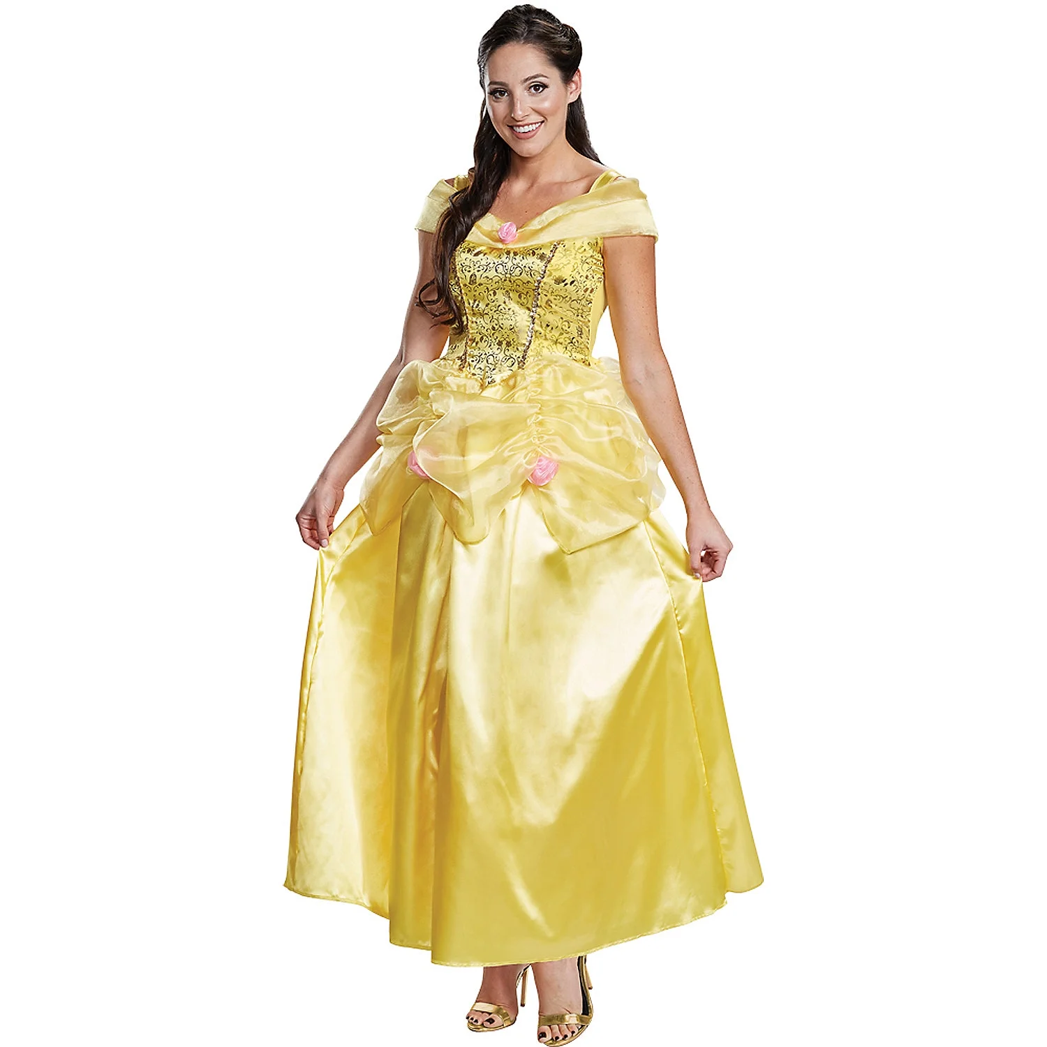 Disguise Womens Belle Deluxe Costume - Size Small
