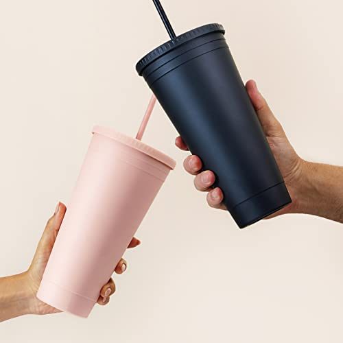 Maars® Insulated Travel Tumblers 32 oz. | Double Wall Acrylic | 3 Pack