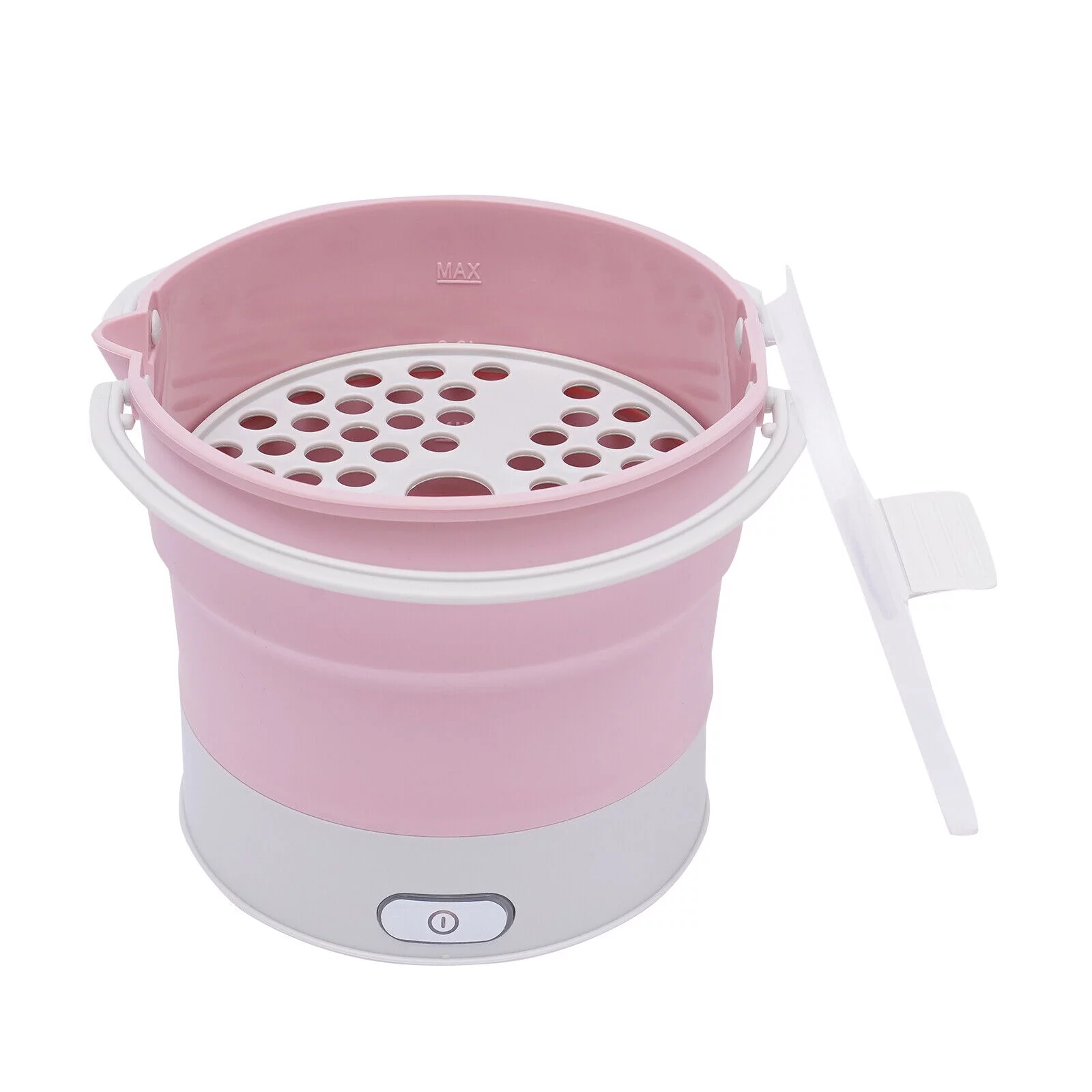 Electric Cooker Mini Collapsible Heating Pot Collapsible Heating Pot Electric Boiling Pot Steamer