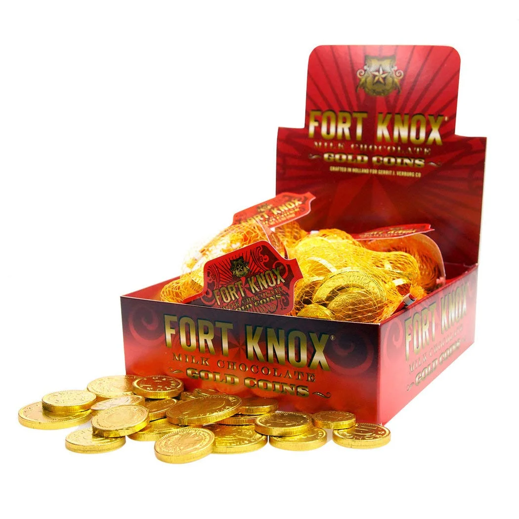 Fresch Milk Chocolate Coins In 1.5Oz Nets 18-1.5Oz Nets