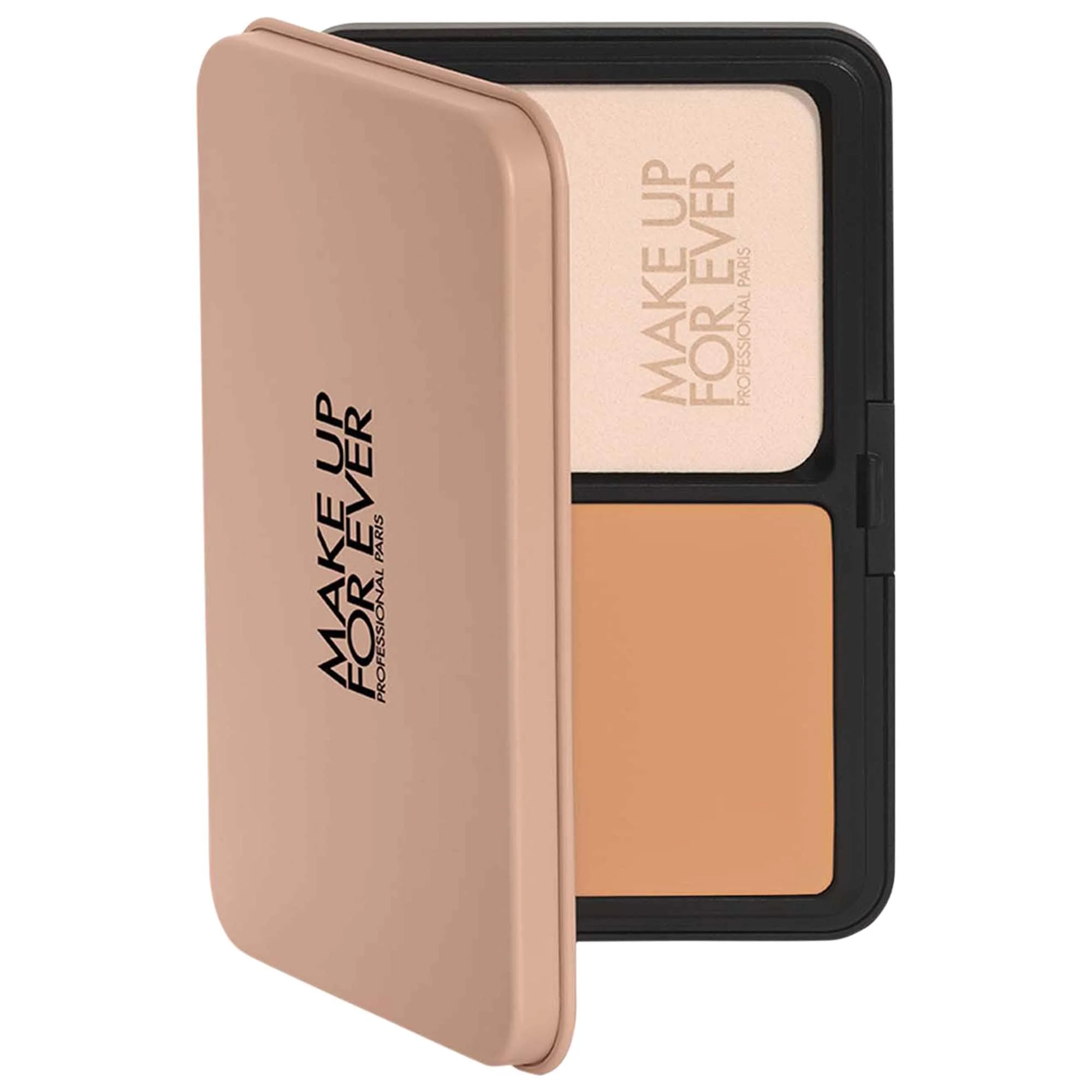 MAKE UP FOR EVER HD Skin Matte Velvet Undetectable Longwear Blurring Powder Foundation - 3Y56 Warm Hazelnut - tan to deep skin tones with yellow undertones - 0.3 oz/11 g