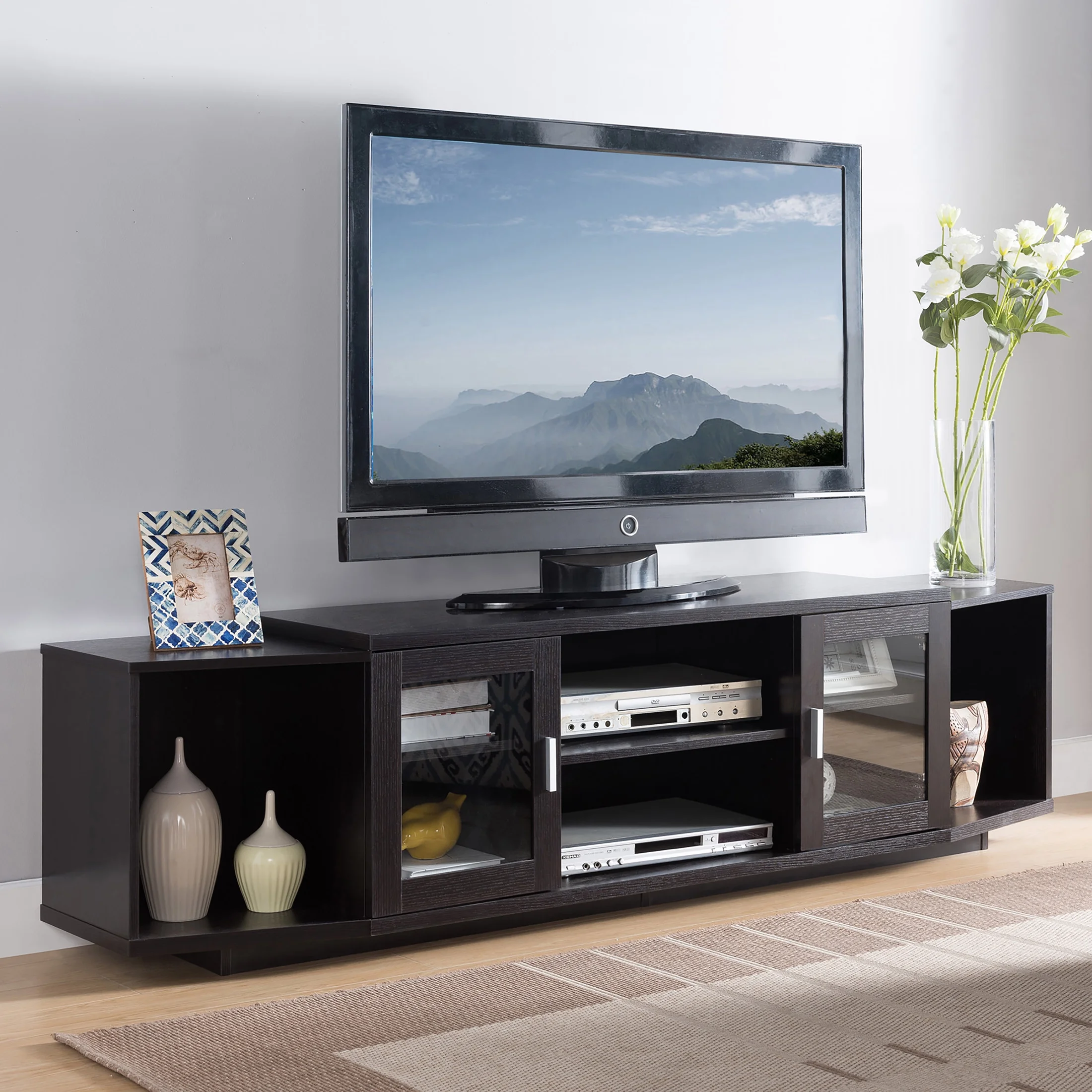 Furniture of America Daytona TV Stand for TVs up to 80