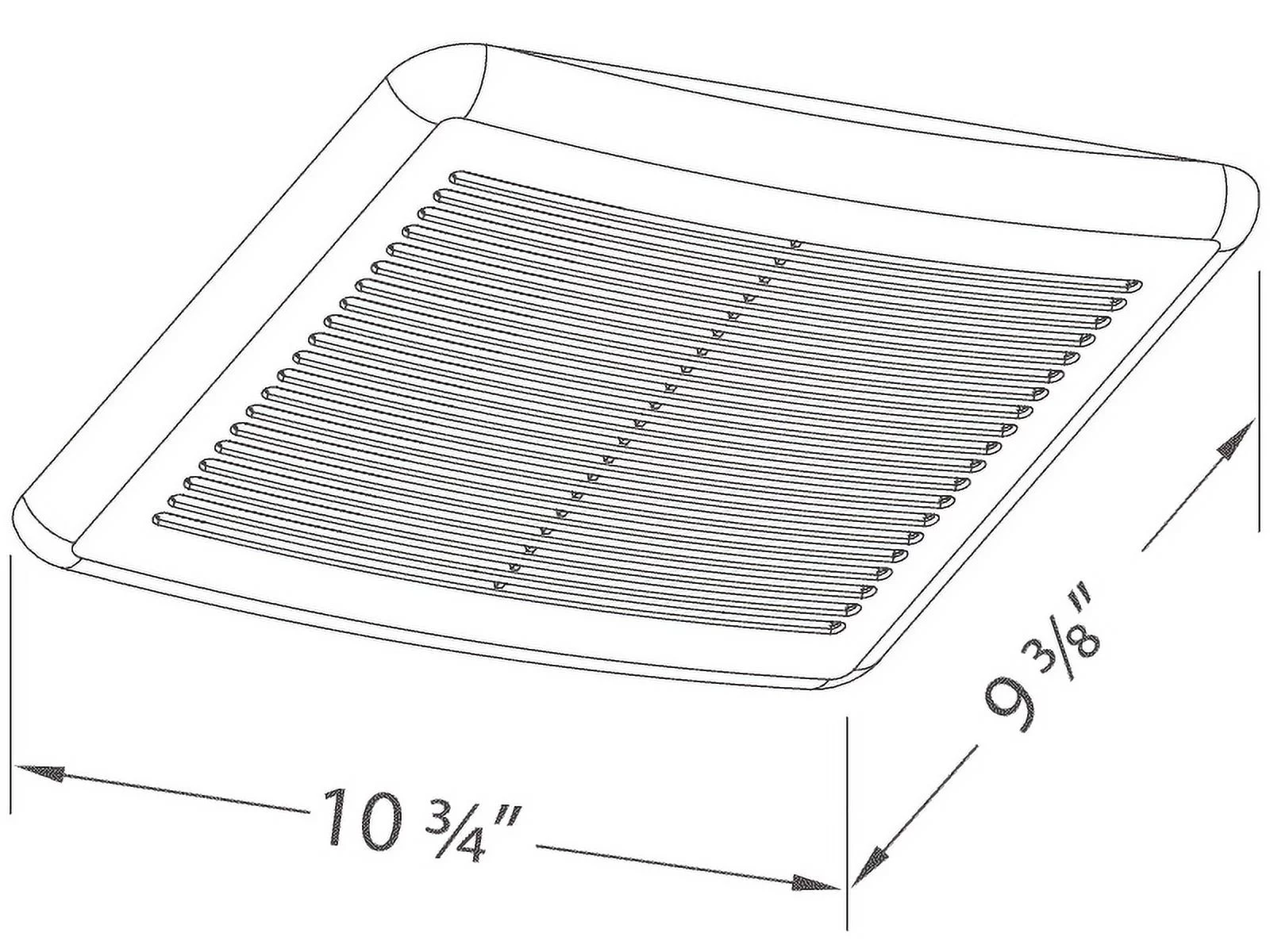 Delta Breez BreezIntegrity 80 CFM Single Speed Exhaust Bath Fan