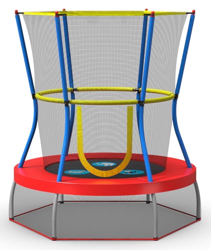 Skywalker Trampolines Mini Trampoline with Enclosure Net