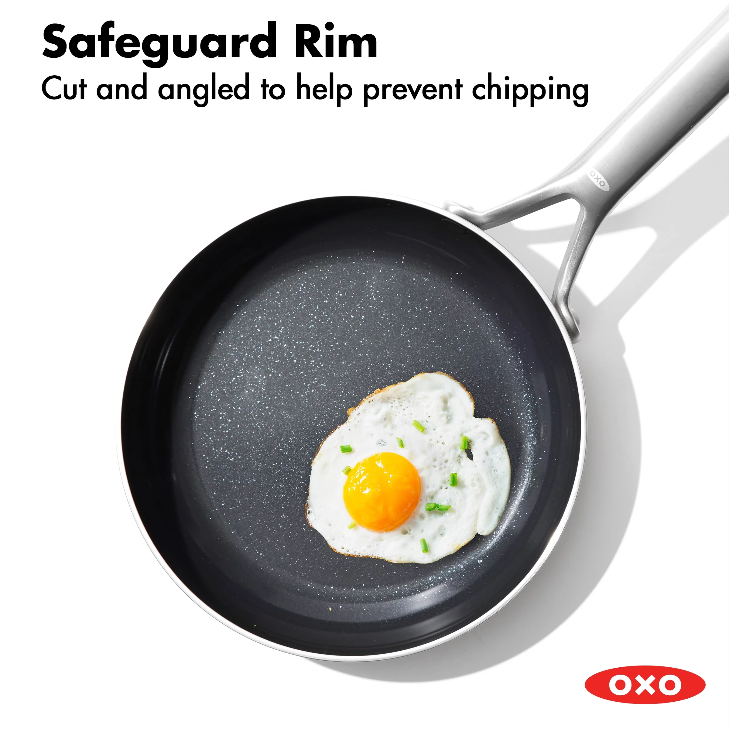 OXO Mira Tri-Ply Stainless Steel PFAS-Free Nonstick, 8