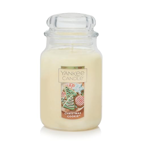 Yankee Candle Sparkling Cinnamon, Christmas Scented Candle, 22oz Large Jar with up to 150 Hour Burn Time, Giftable