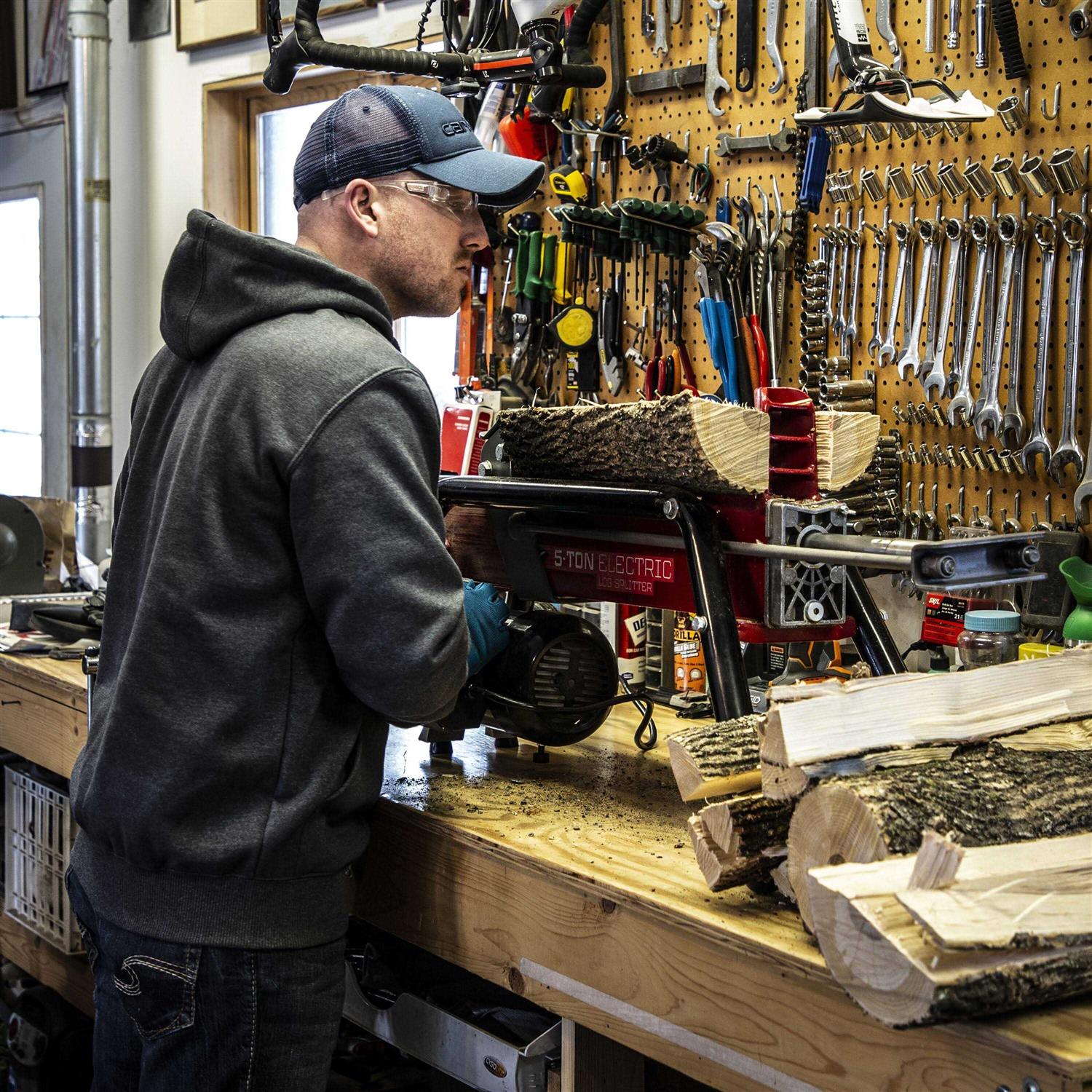 Earthquake 5-Ton Electric Log Splitter