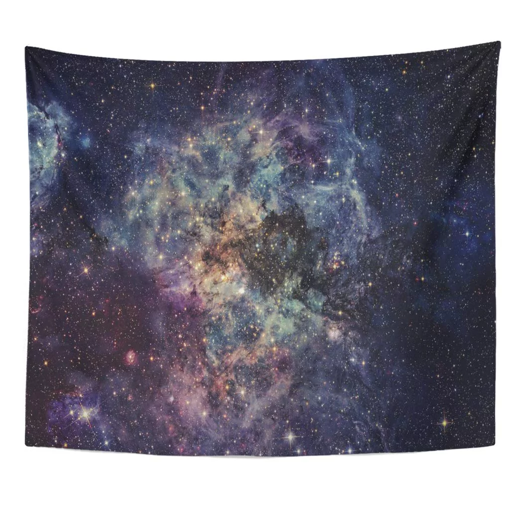 REFRED Nebula and Stars in Outer Space This Furnished Wall Art Hanging Tapestry Home Decor for Living Room Bedroom Dorm 60x80 inch