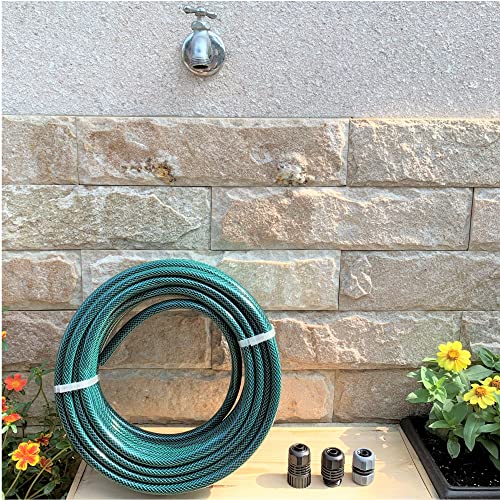 Eden 94051 Rubber Garden Hose 1/2 in. x 50 ft, DIY Hose Set