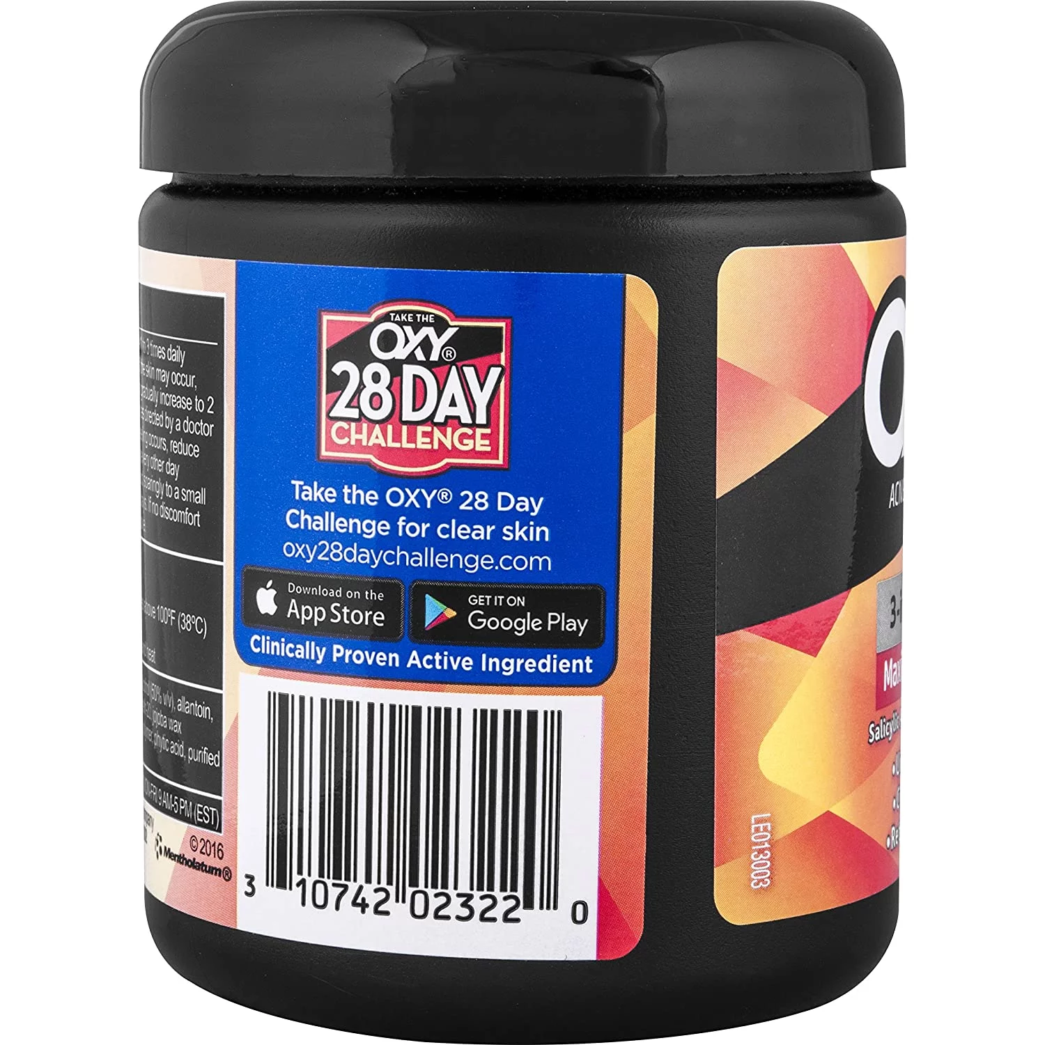 6 Pack Oxy Maximum Action 3-In-1 Acne Treatment Pads, 90 Count Each