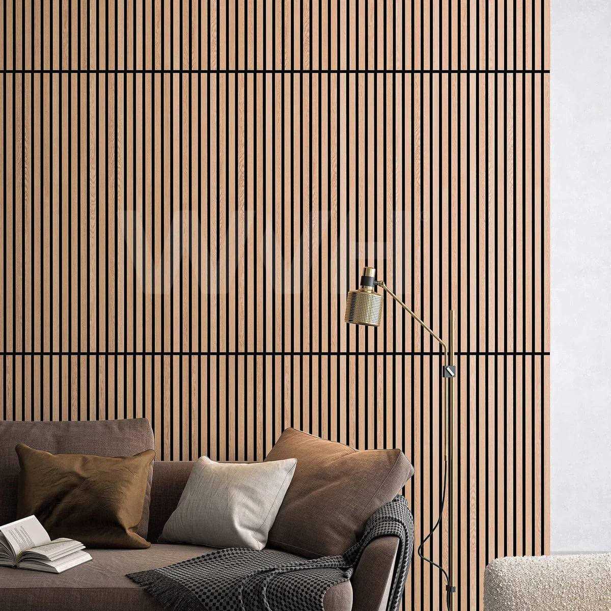 Slatpanel Oak Acoustic Slat Wood Wall Panels