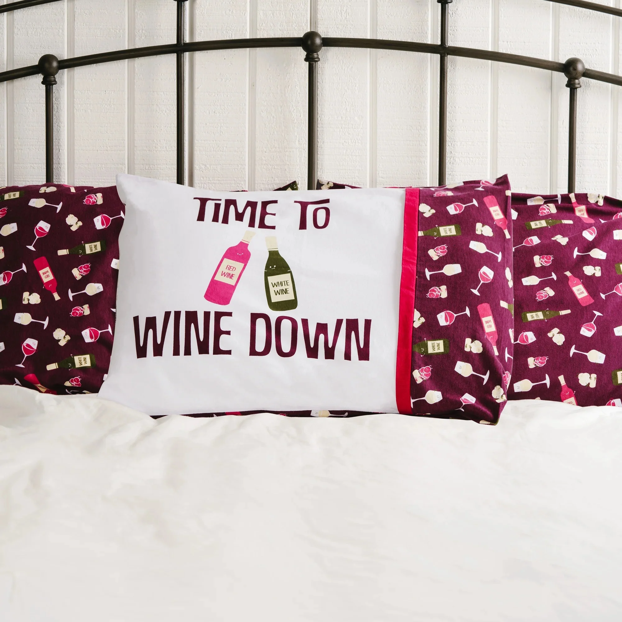 Wine Down 20 x 26 Pillowcase