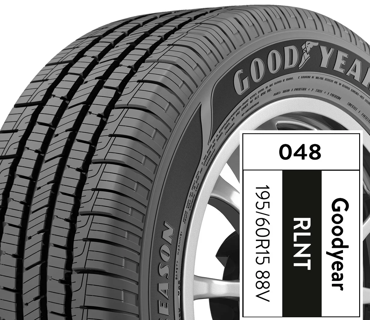 Goodyear Reliant All-Season 195/60R15 88V All-Season Tire