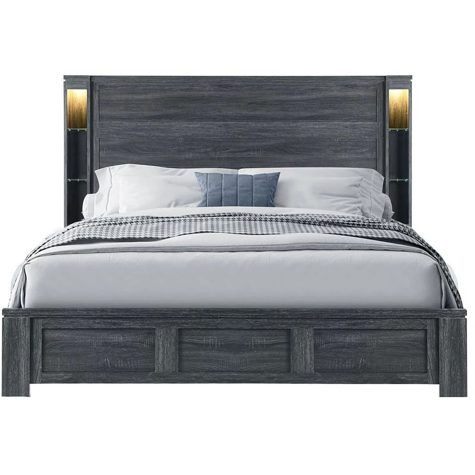 Global Furniture USA Cypress Dark Grey King Bed