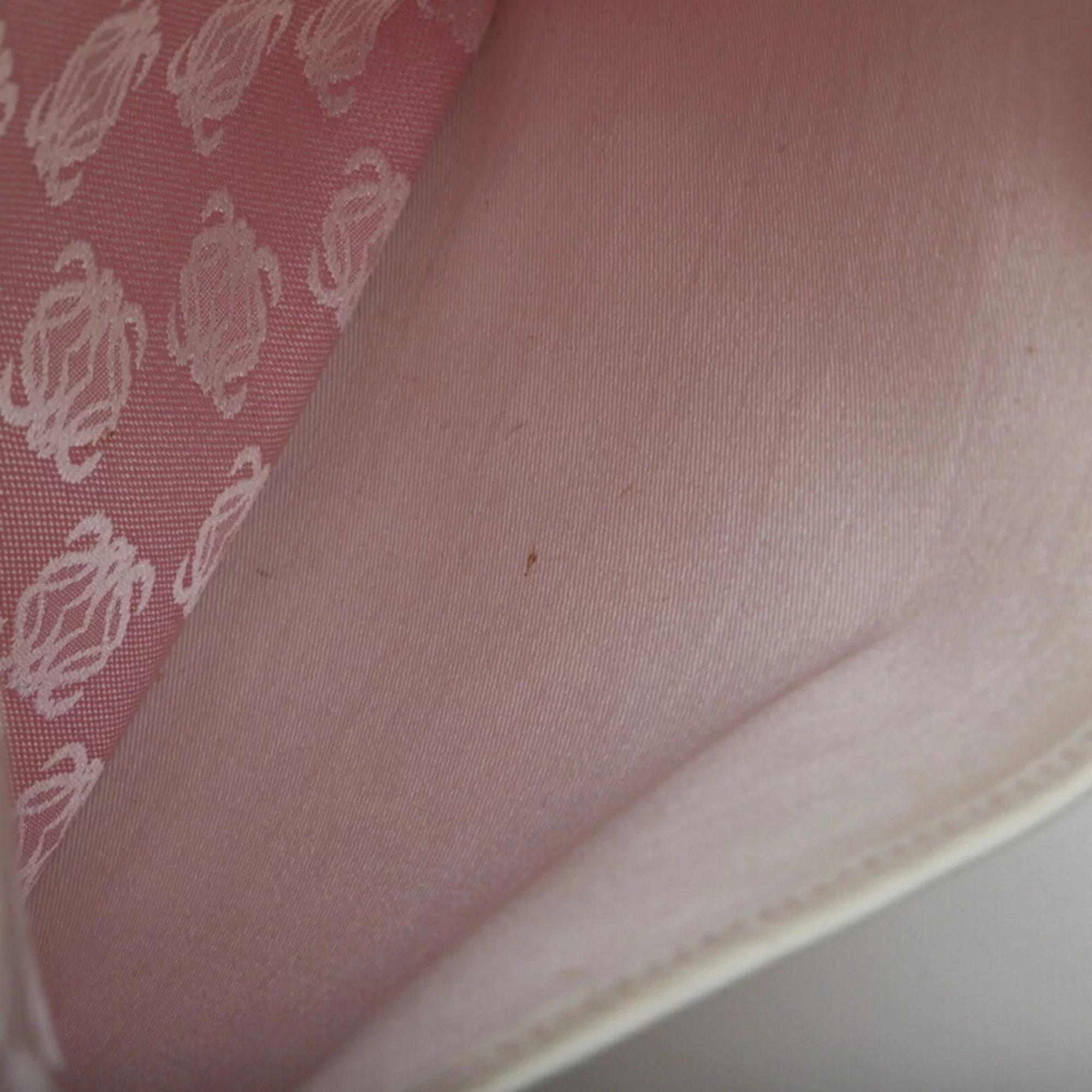 Pre-Owned Loewe Anagram shoulder bag 090401 pink white canvas leather ladies LOEWE (Fair)