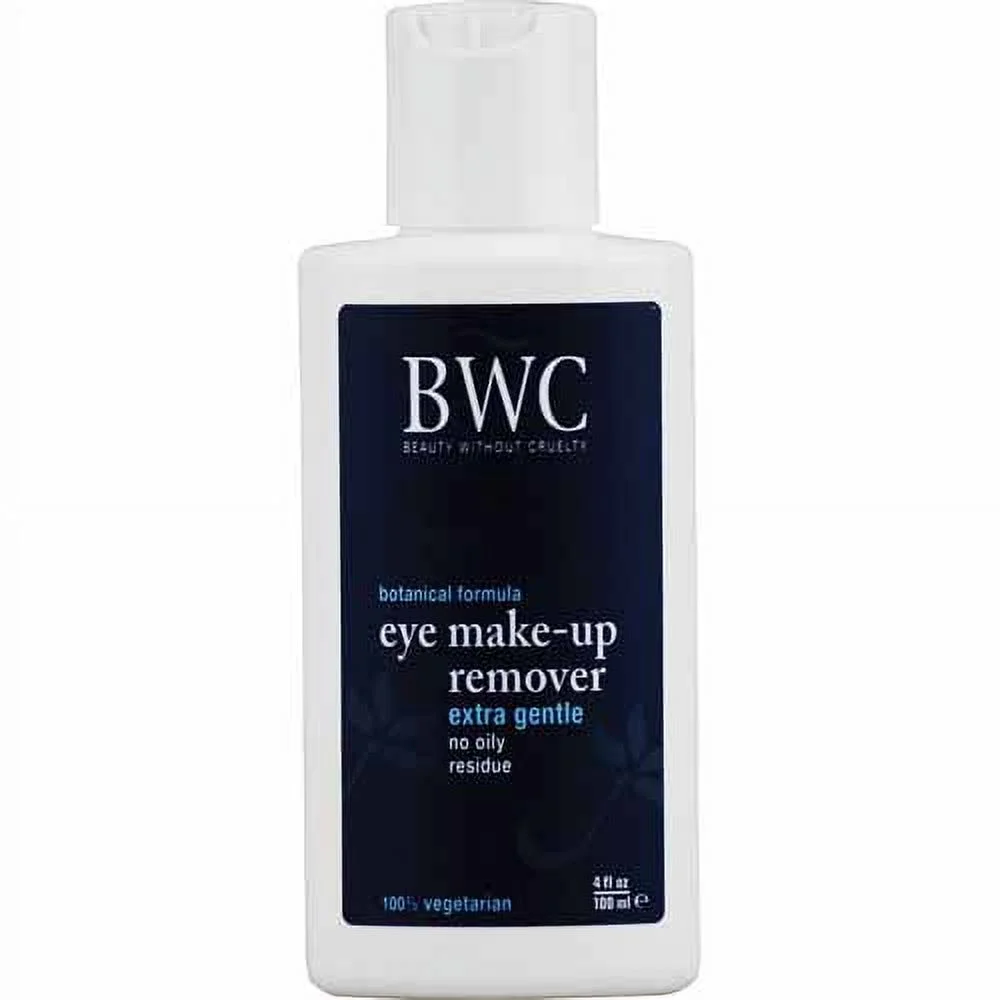 Bwc Extra Gentle Eye Make Up Remover, No Oily Residue, 4 Oz, 6 Pack
