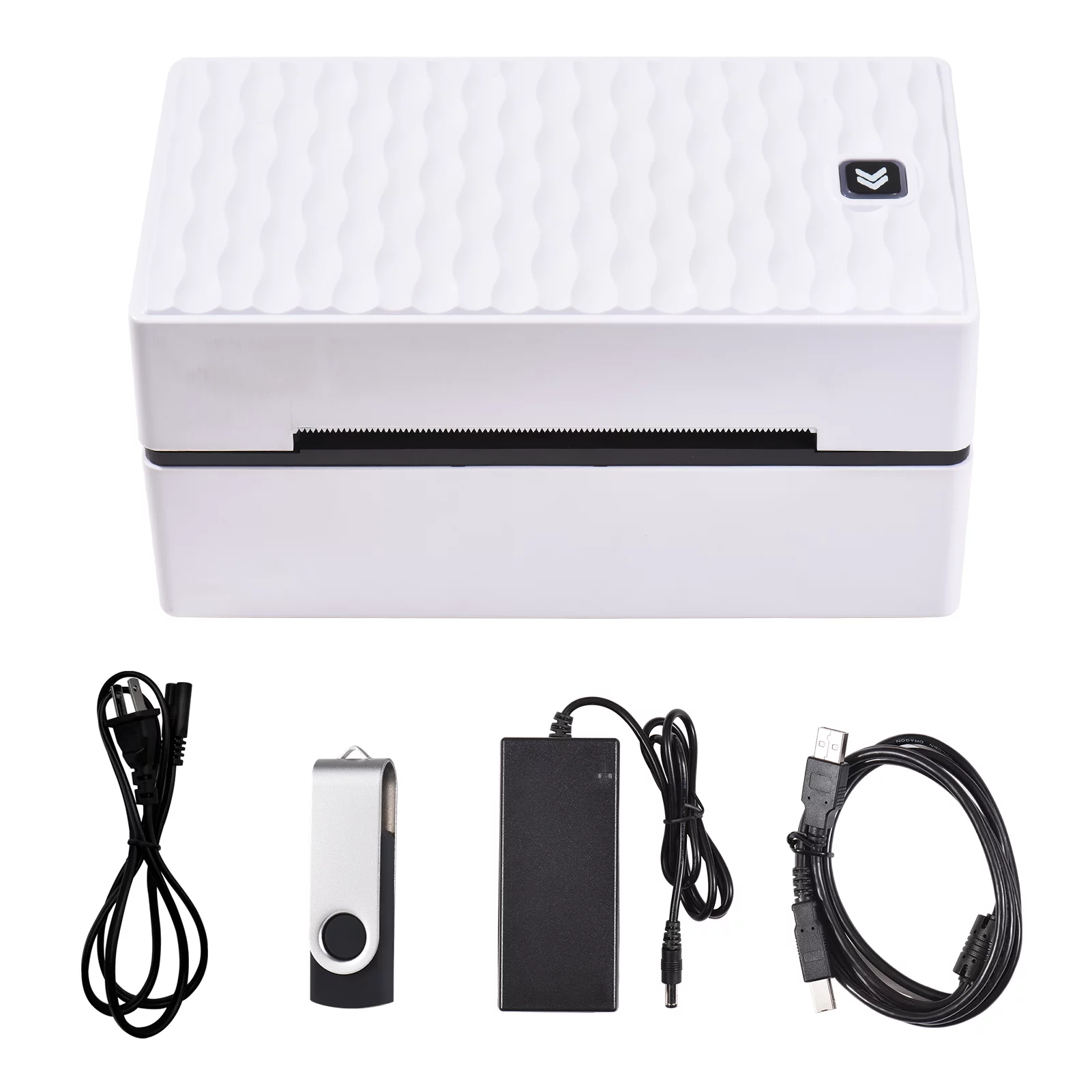 Tomshine Desktop Thermal Label Printer for 4x6 Shipping Package Label Printing All in One Label Maker Wireless BT&USB Connection 180mm/s High Speed Thermal Sticker Printer Max.110mm Paper Width Compa