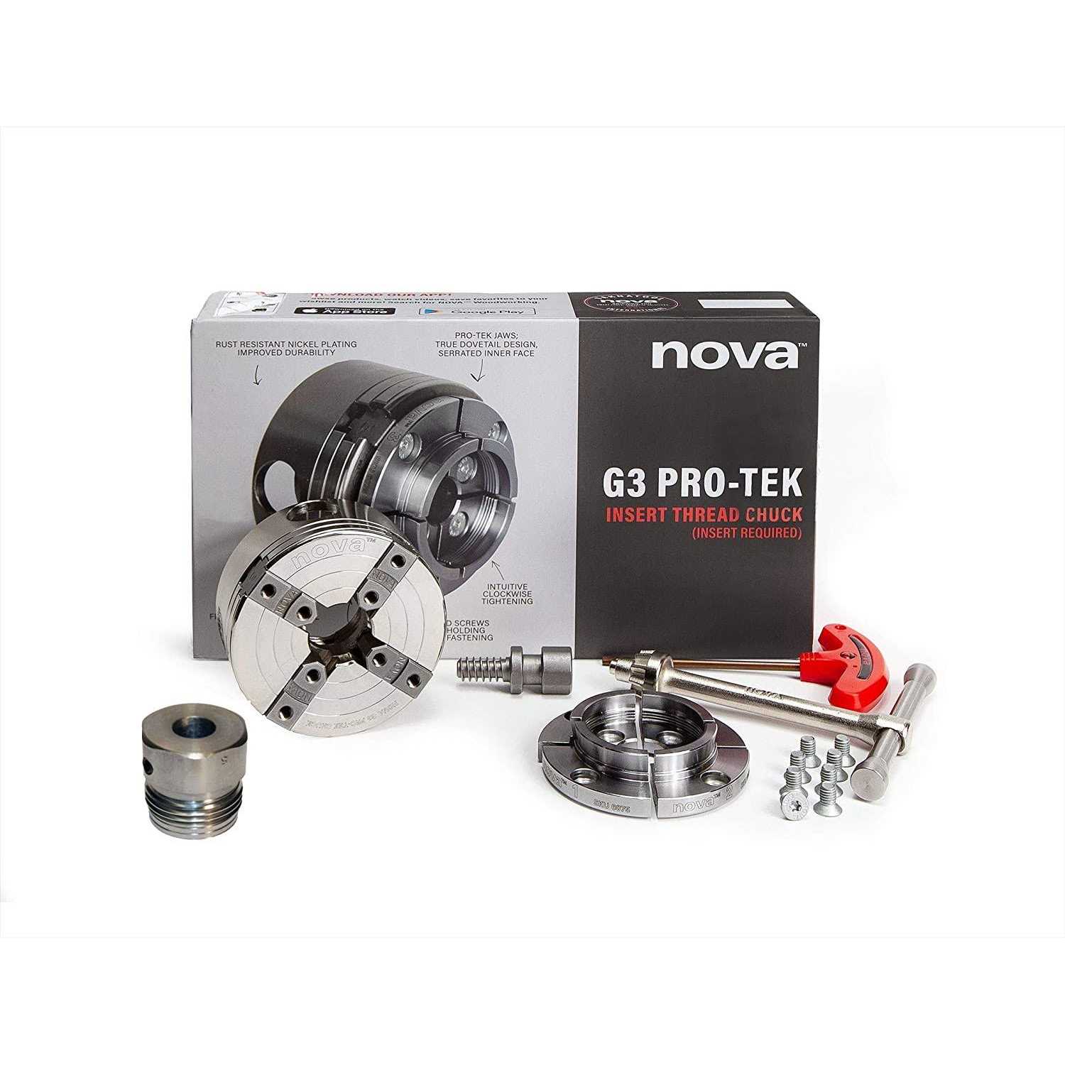 Nova PRO-TEK G3 Chuck & Jaws 48290