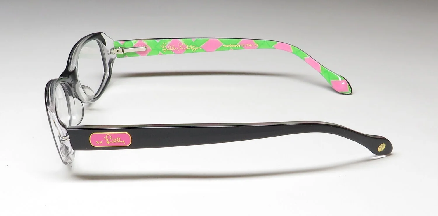 LILLY PULITZER Eyeglasses CLAUDIA Black 44MM