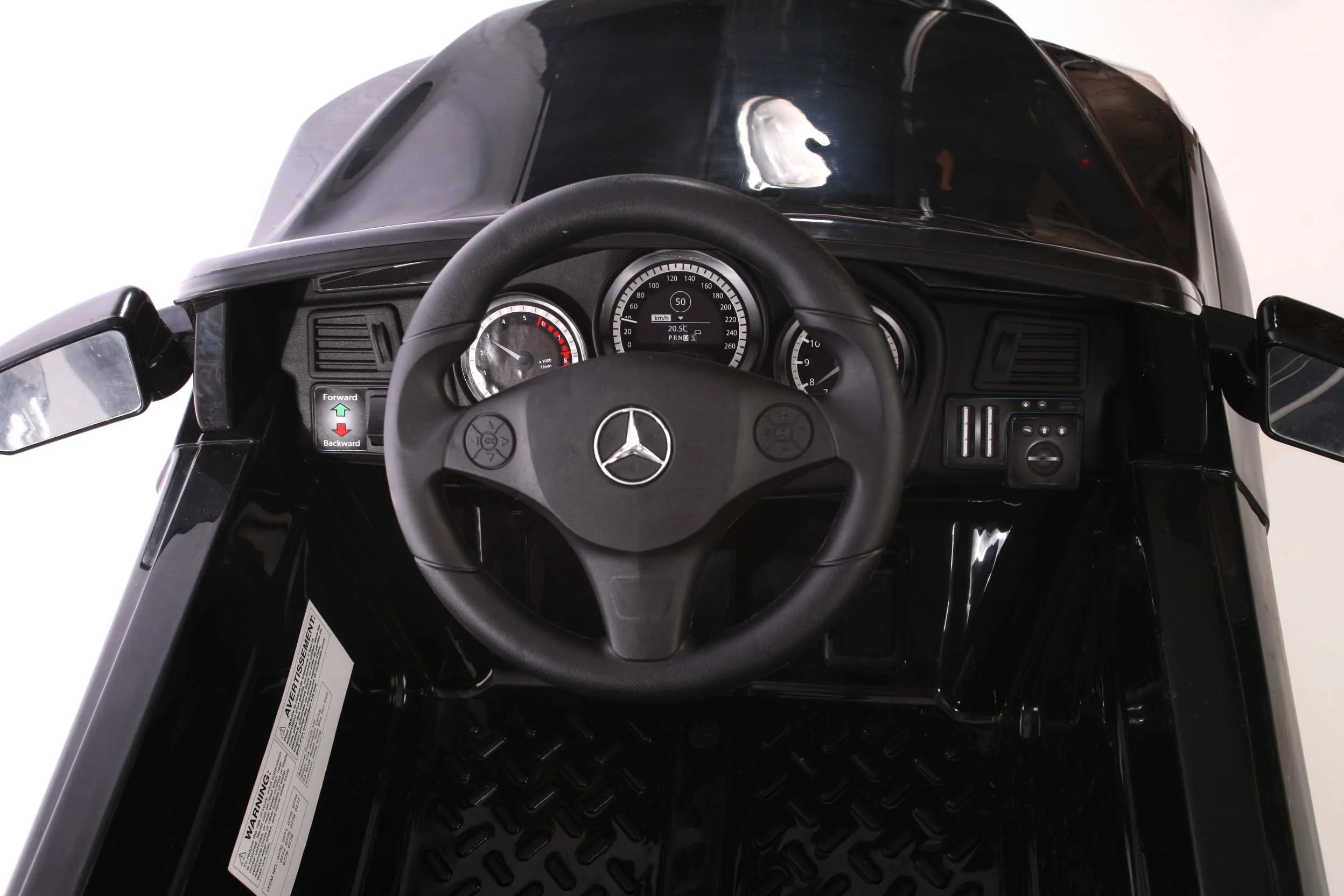 One-Seater Mercedes Benz E550 6-Volt Battery-Operated Ride-On