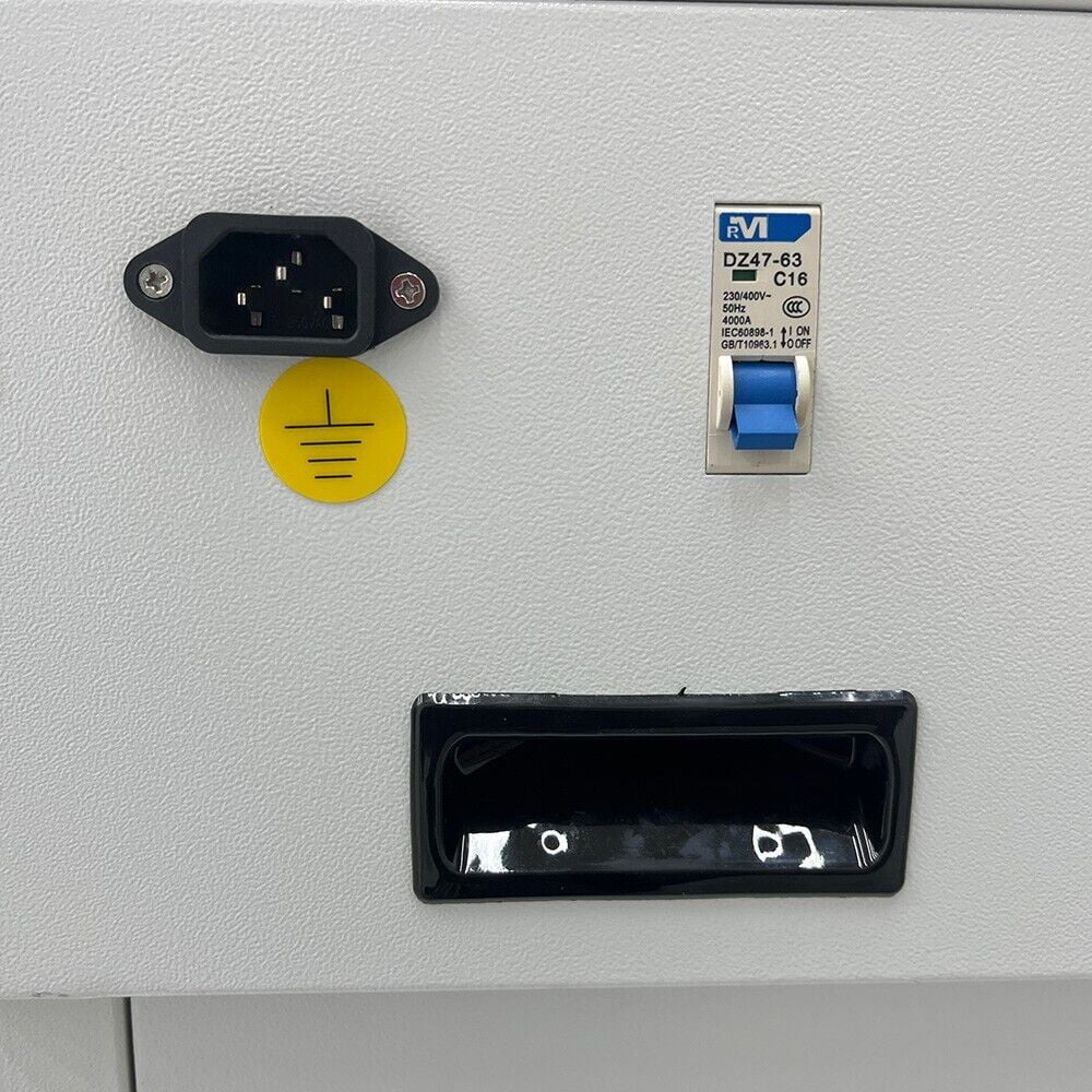 PreAsion Electric Heavy Paper Cutter 17.7''/45cm CNC Paper Cutting Machine Double Key Cutting 110V