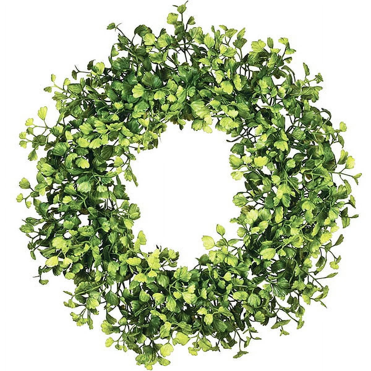 1 Pc, Plastic Maiden Hair Fern 6.5 Inch Candle Rings for Pillar Candles, Vases, Or Bowls Decoration