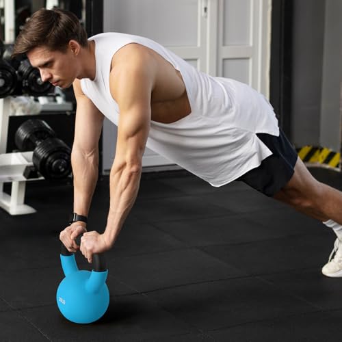 MADOG Neoprene Coated Kettlebells, Strength Training Hand Weights