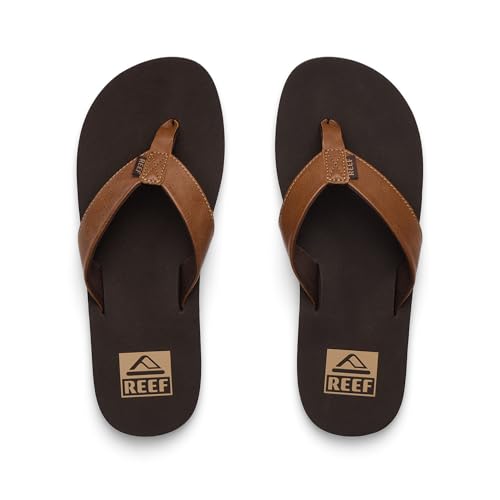 REEF Twinpin Men's Beach Flip Flop, Soft Cushion Footbed, Water Friendly