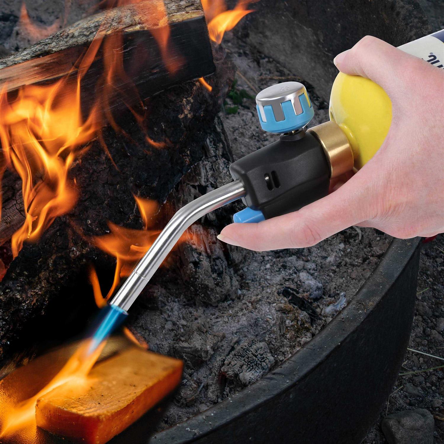 Bisupply Propane Torch with Push Button Igniter - Shop Hardware Tools Online Store