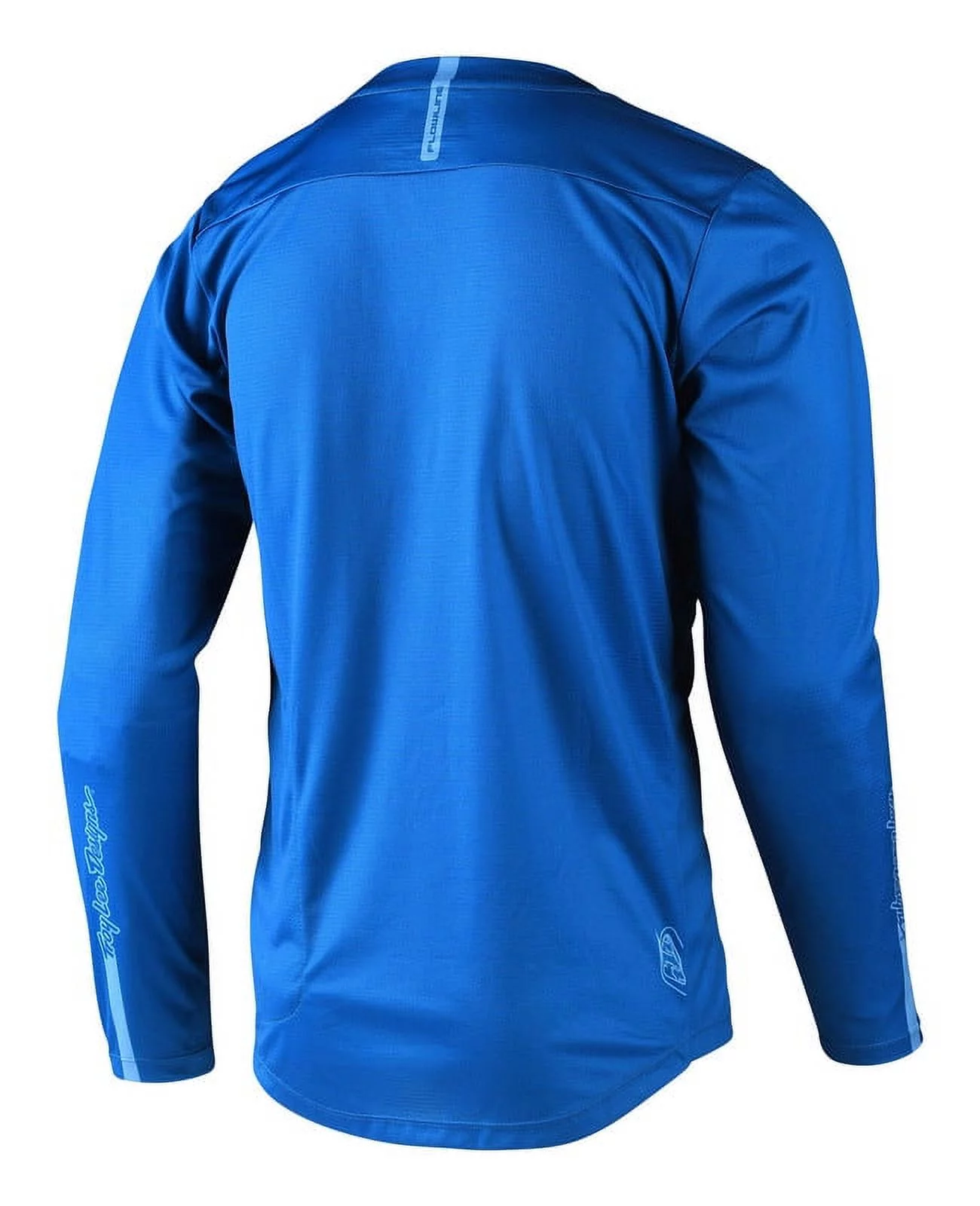 Troy Lee Designs Flowline Solid Mens LS MTB Mountain Bike Jersey Slate Blue XXL