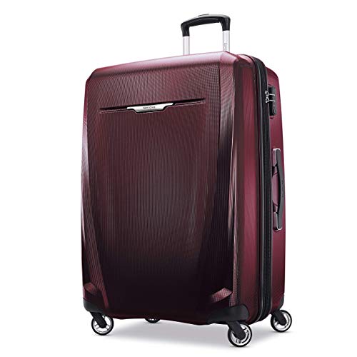 Samsonite Winfield 3 DLX Hardside Expandable Luggage with Spinners, Silver, Carry-On 20-Inch
