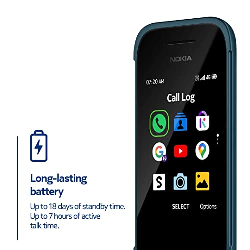 Nokia 2780 Flip | Unlocked | Universally Compatible with All Mobile Carriers | Black