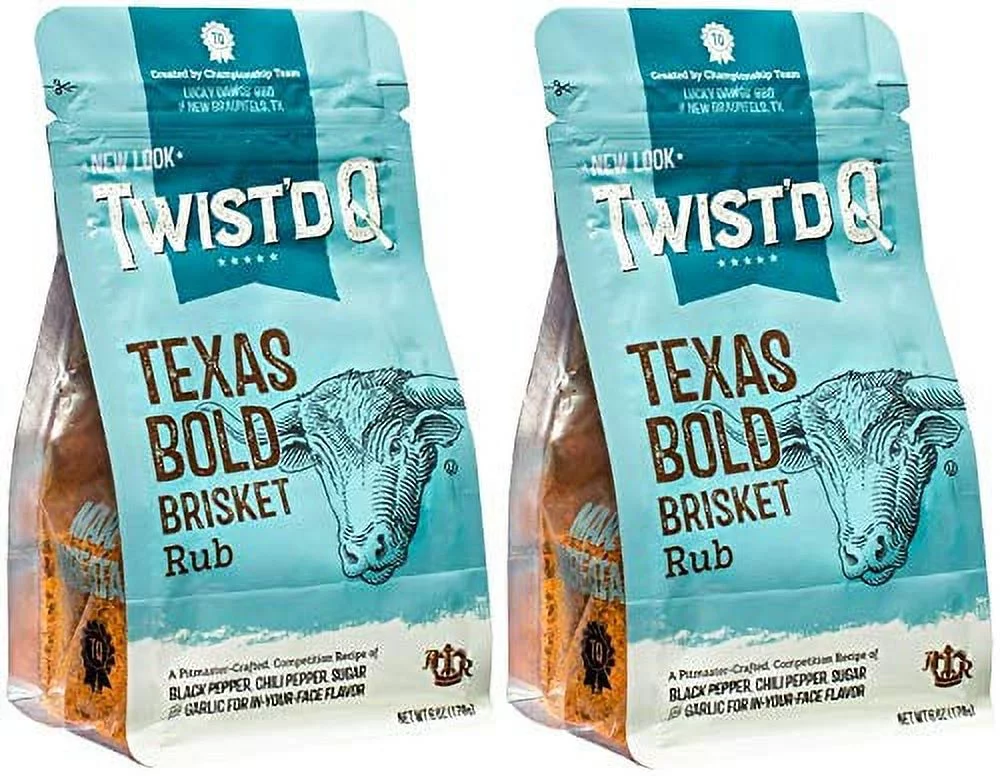 Twist'd Q - American Royal Texas Bold Beef Brisket Rub - 2 Pack