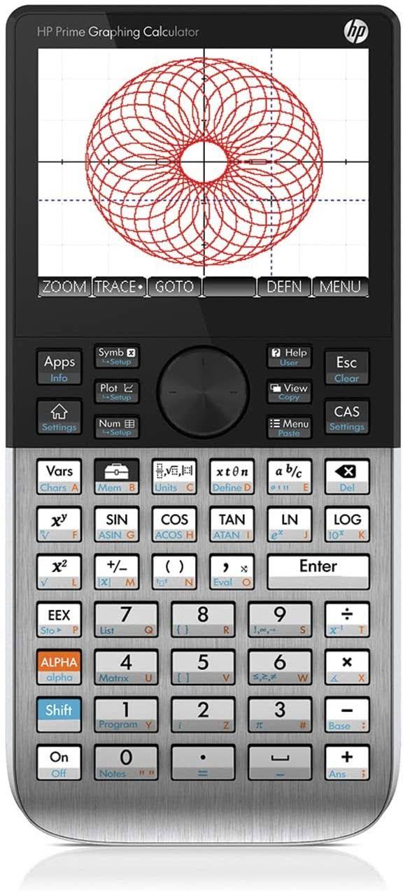 HP - Prime Handheld Graphing Calculator - Black