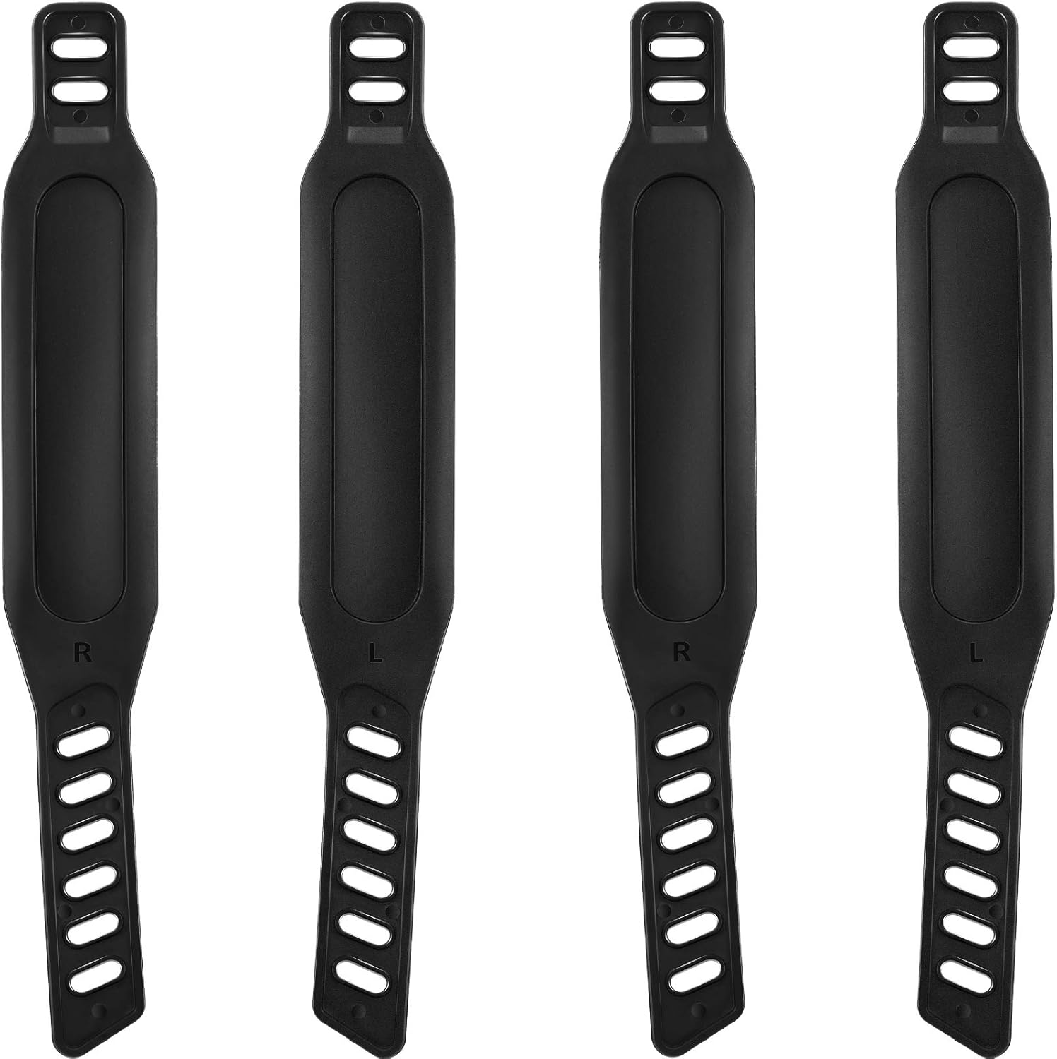 2 Pairs Exercise Bike Pedal Straps Universal Pedal Straps of 1.7 x 12 Inch for Exercise Cycle Home or Gym