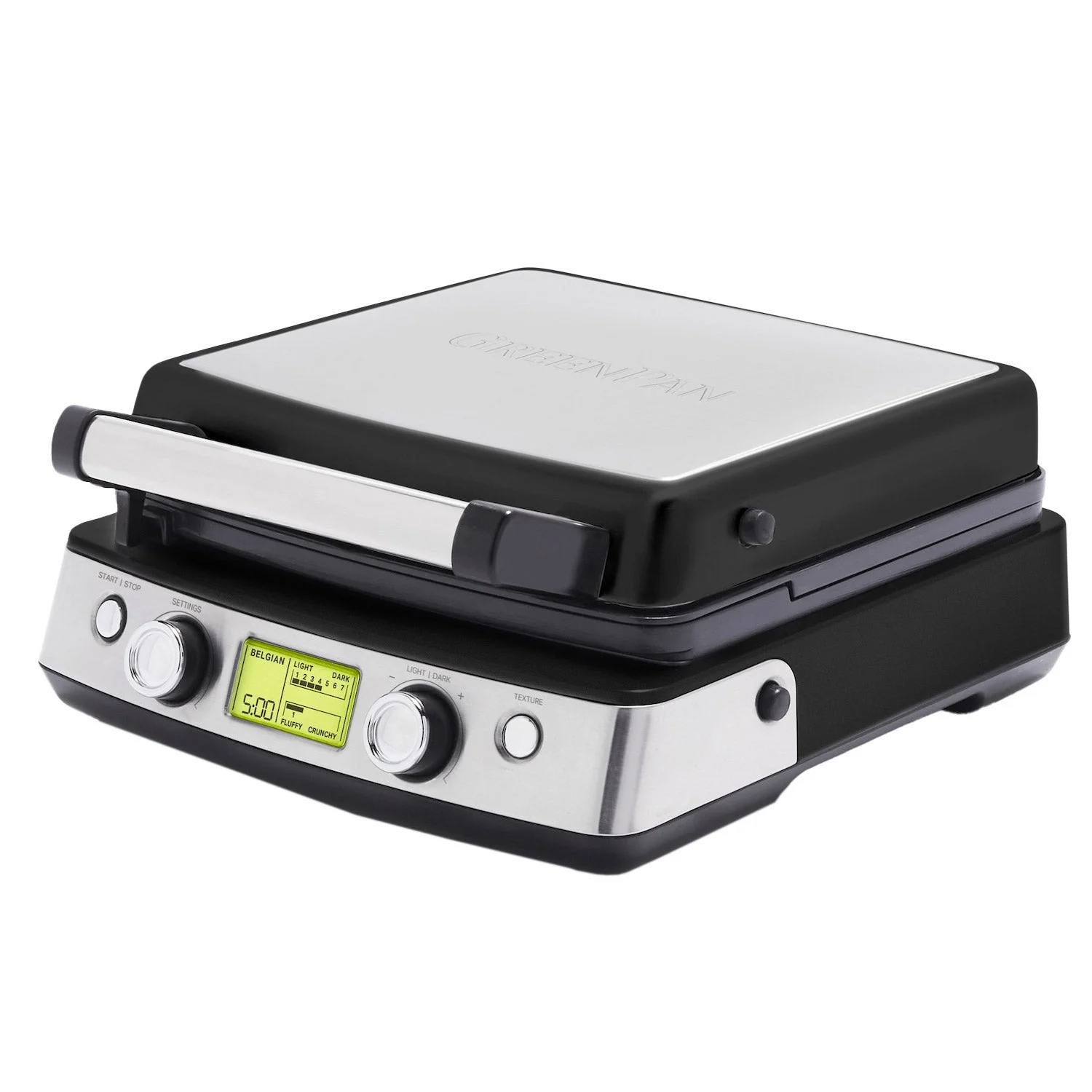 Greenpan 4-Square Waffle Maker for Perfectly Cooked Waffles