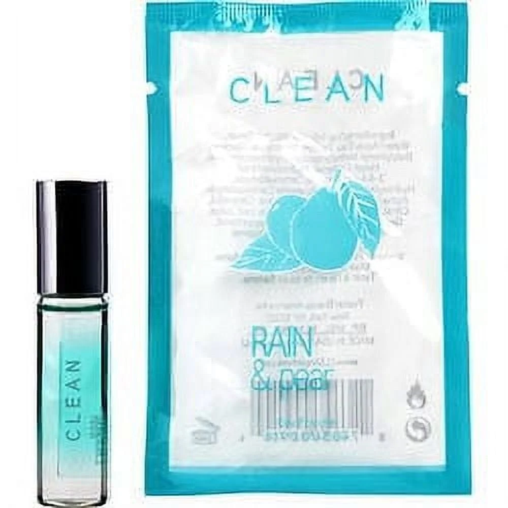 (Pack of 3) CLEAN RAIN & PEAR EAU FRAICHE ROLLERBALL .17 OZ MINI by Clean