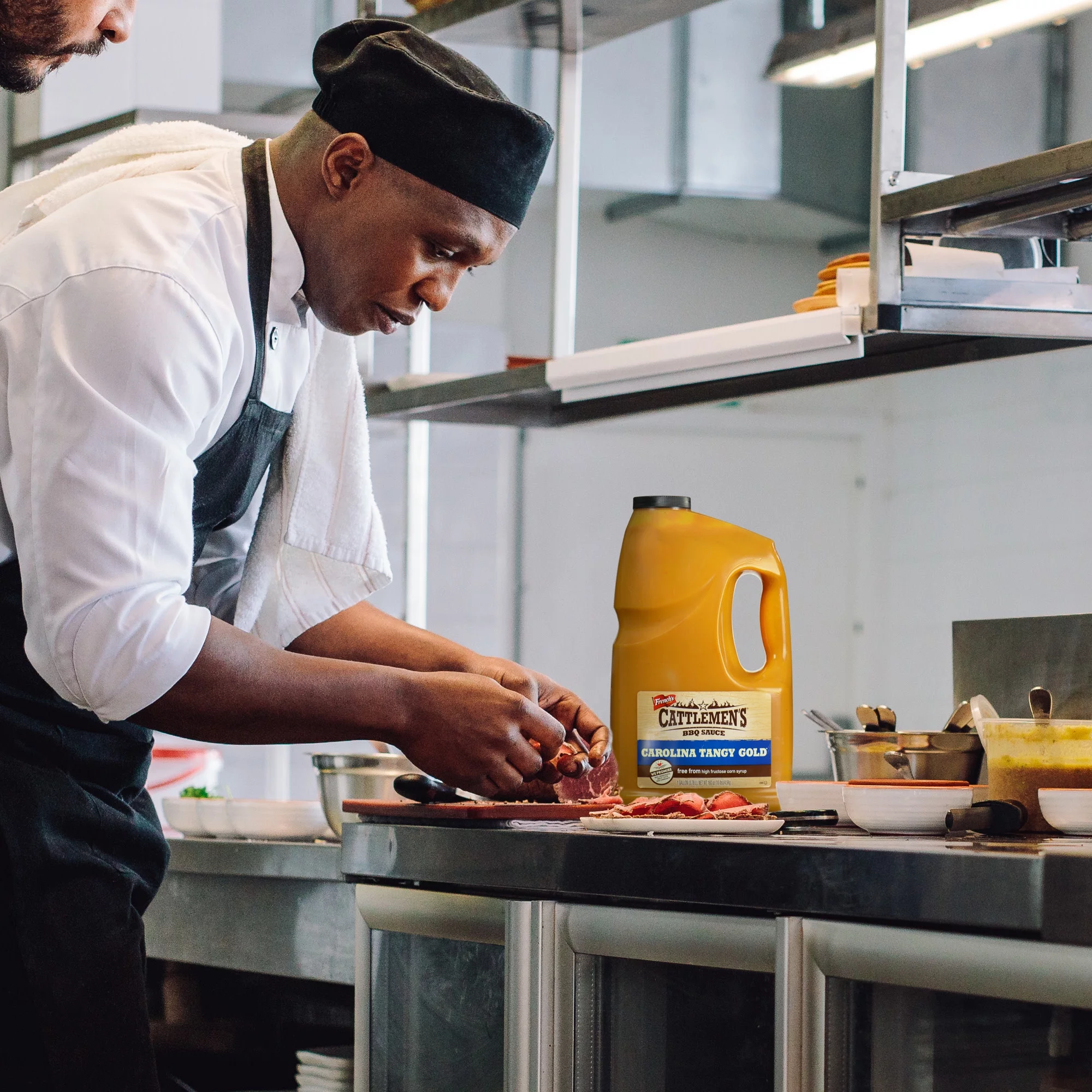 Cattlemen's Kosher Carolina Tangy Gold BBQ Sauce, 1 gal Jug