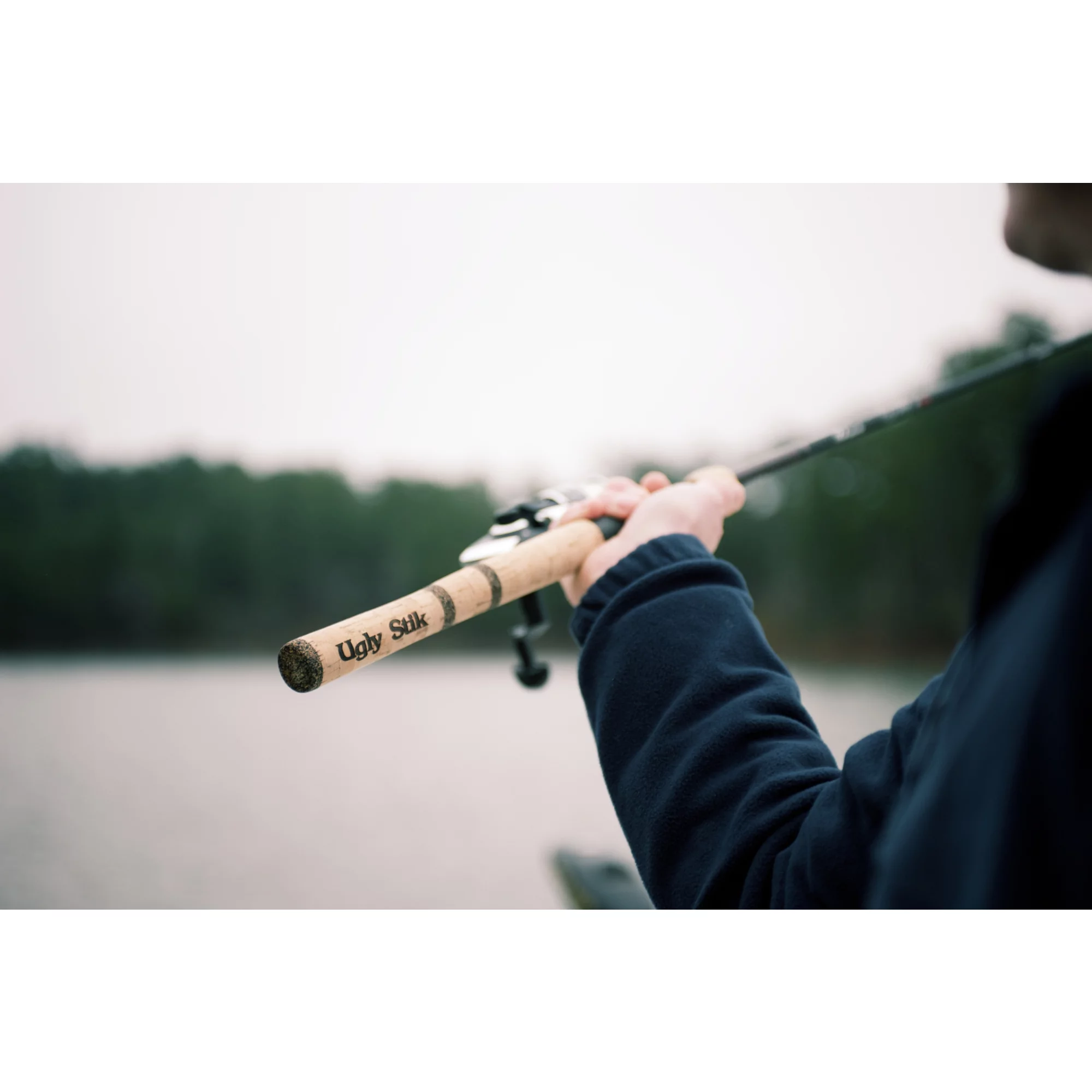 Ugly Stik 6'6” Elite Spinning Fishing Rod and Reel Spinning Combo