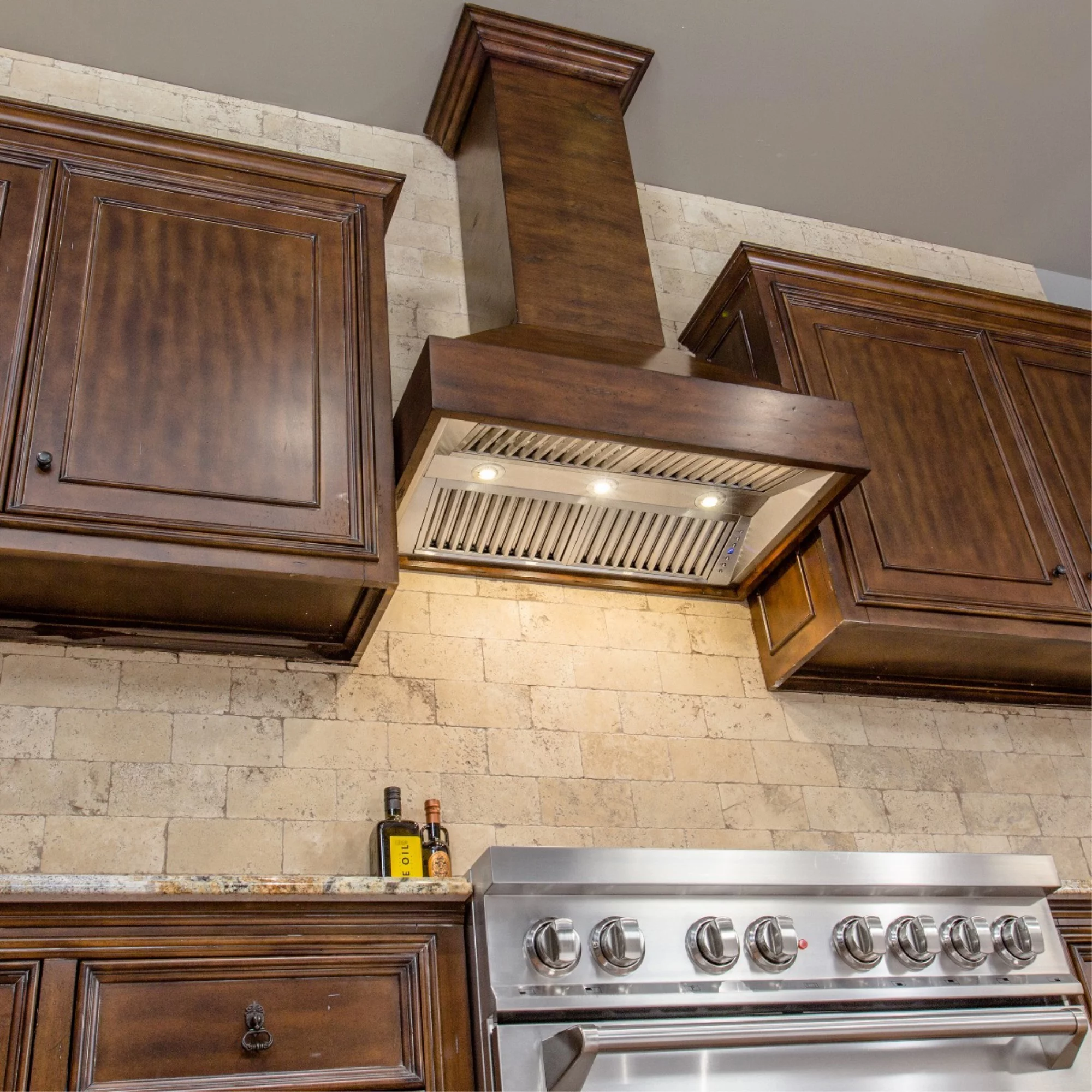 ZLine 355WH30 Designer Series Wooden Wall Range Hood With Crown Molding