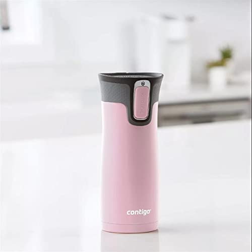 Contigo West Loop Autoseal Travel Mug, Stainless Steel Thermal Mug, Vacuum Flask, Leakproof Tumbler, Coffee Mug with BPA-Free Easy-Clean Lid