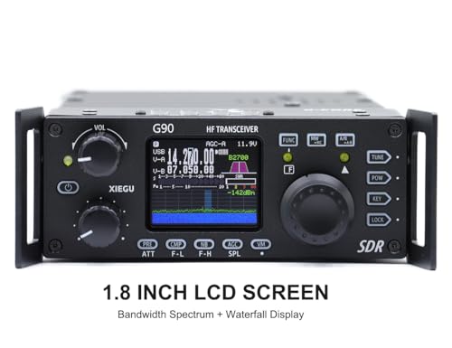 Xiegu G90 HF Radio SDR 20W SSB/CW/AM Built-in Auto Antenna Tuner New Version