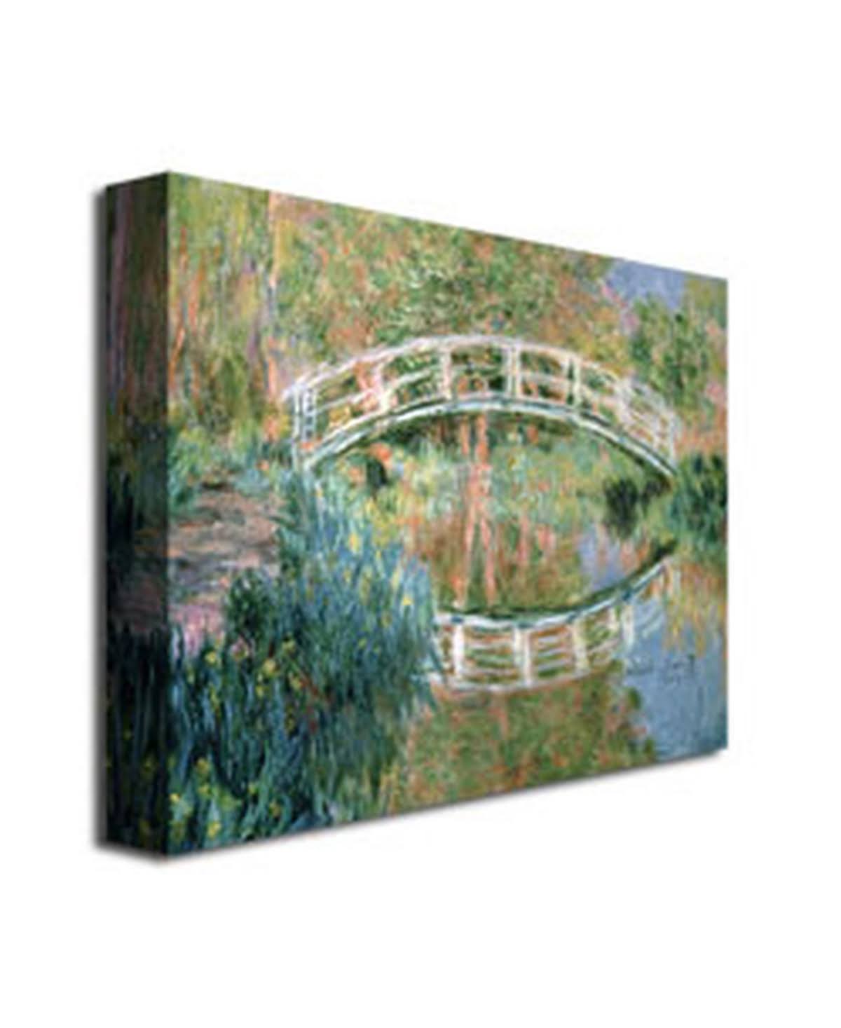 The Japanese Bridge Giverny Canvas Art by Claude Monet