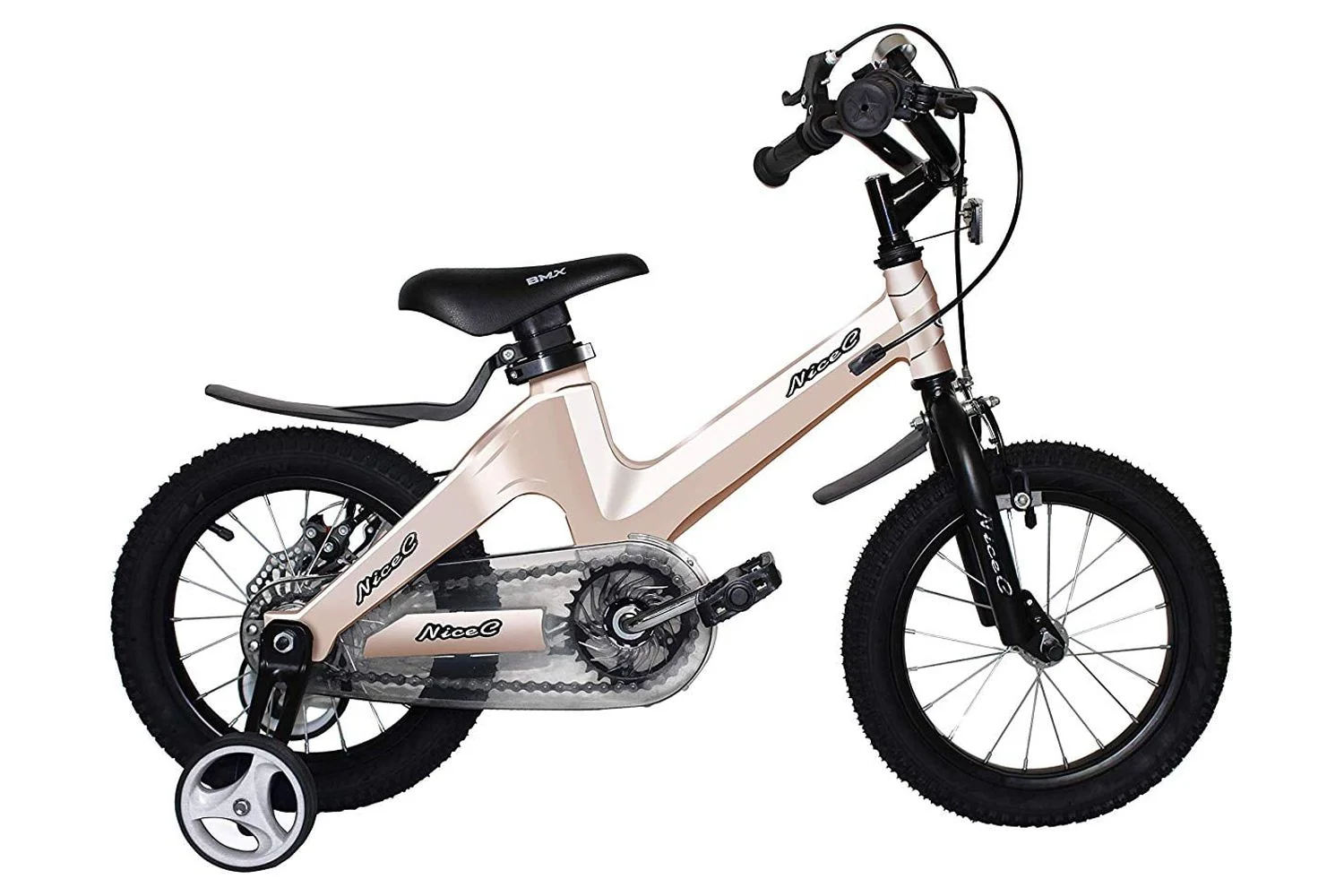 Nice C 12 In., BMX Kids Bicycle, Champagne