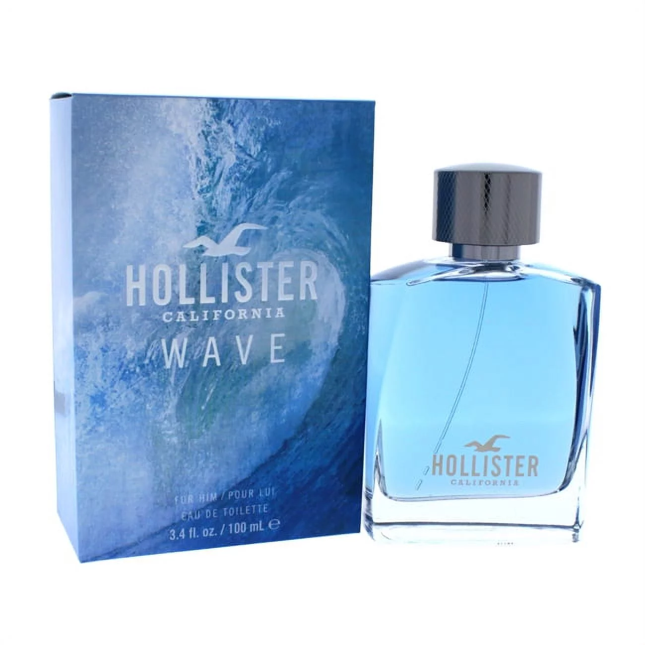 Hollister Hollister Wave Eau De Toilette Spray for Men 3.4 oz