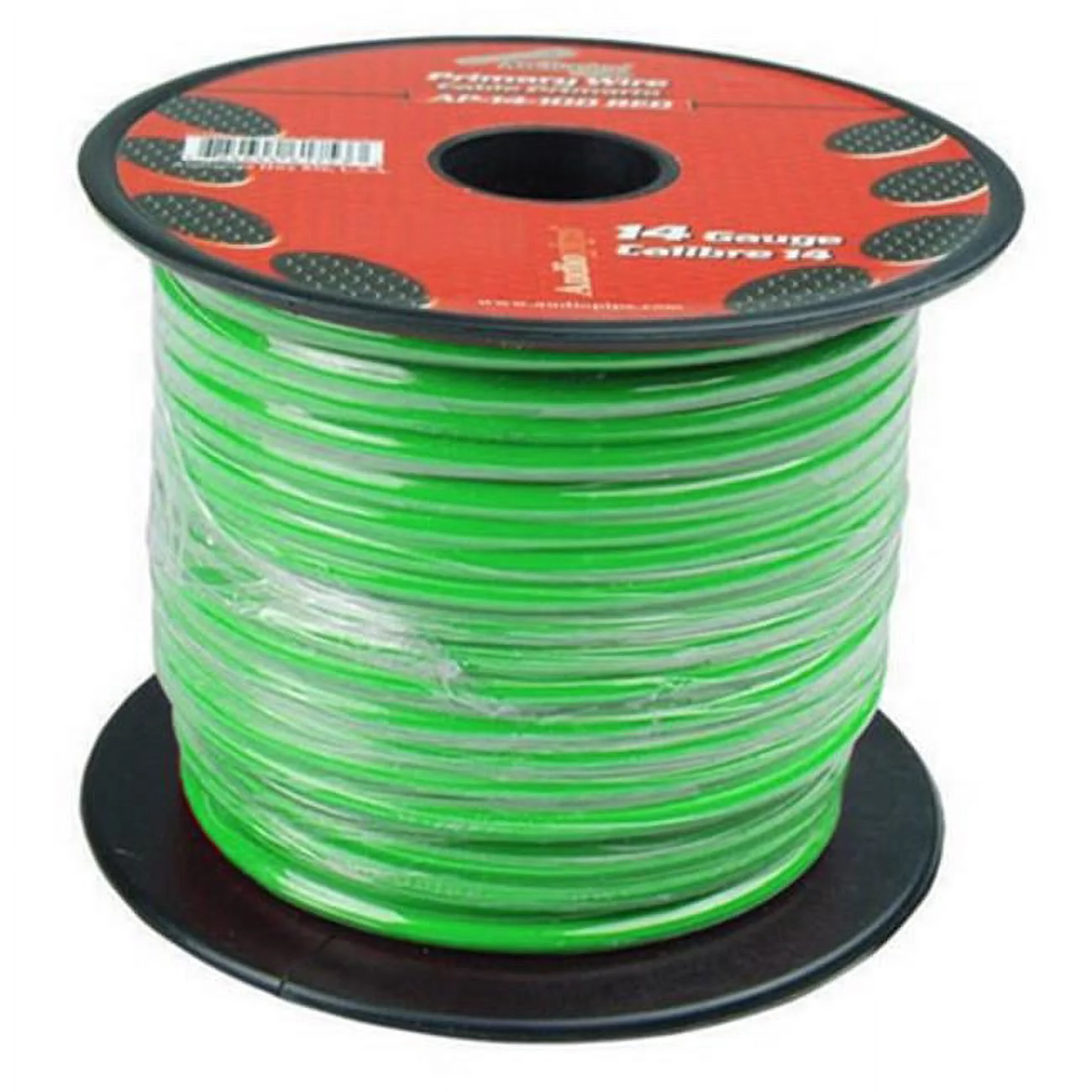 ZZZZZZ Audiopipe 14 Gauge 500ft Primary Wire Green